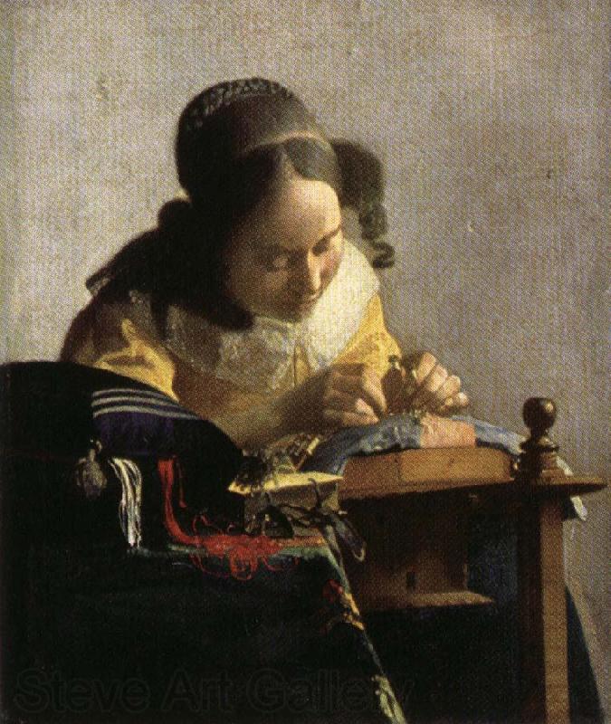 Jan Vermeer The Lacemaker Spain oil painting art
